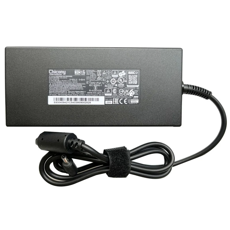 Chicony 20V 12A 240W AC Adapter For MSI Stealth 14Studio A13VE-033AU Charger