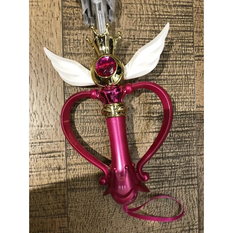 92cm brilhante luzes led varinha mágica luar guarda-chuva transparente cosplay acessórios mostrar adereços anime trajes adereços presentes da menina