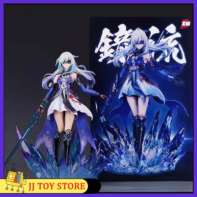 New Game Honkai Star Rail Jingliu Gk Action Figurine 29cm Pvc Model Cute Doll Desktop Collect Decoration Girl Festivals Toy Gift