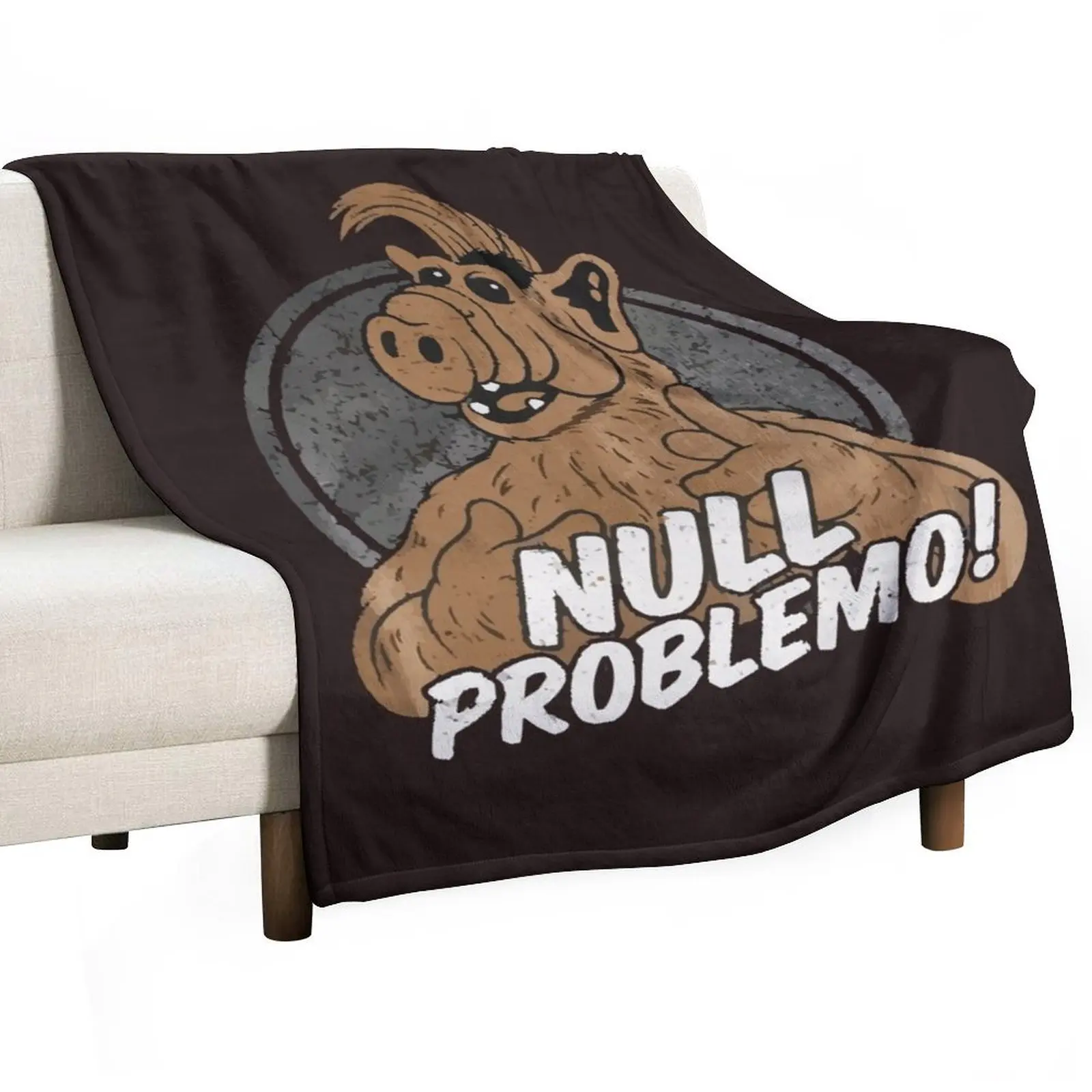 

ALF - Null problemo Throw Blanket for winter Fluffy Shaggy Decorative Sofas Blankets