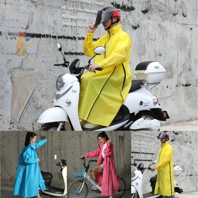 Cape Bicycle Raincoat Military Windbreaker Biker Motorcyclist Long Coat Man Raincoat Waterproof Overalls Chubasquero Rain Gear