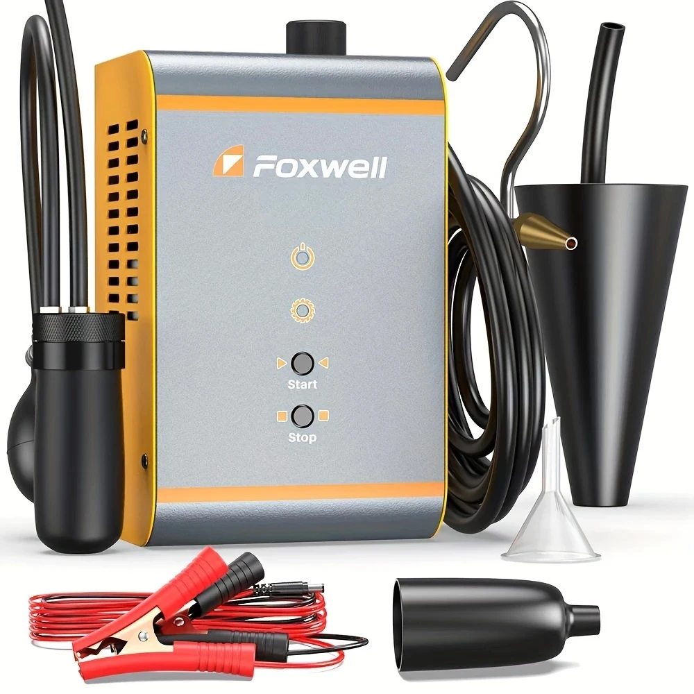 

FOXWELL SD201 Car Smoke Leak Detector 12V Automotive EVAP Leakage Detector Oil Pipe Smoke Generator Mechanical Inspection Tools