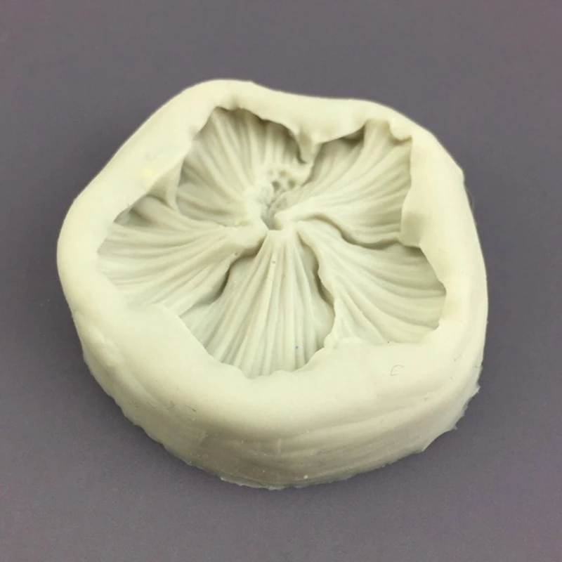 Fondant Khuôn Khuôn Socola Khuôn Làm Bánh 3D Dâm Bụt Hình Chất Liệu Silicon Làm Bánh Tiện Ích Cho Nhà Bếp Nướng Bánh