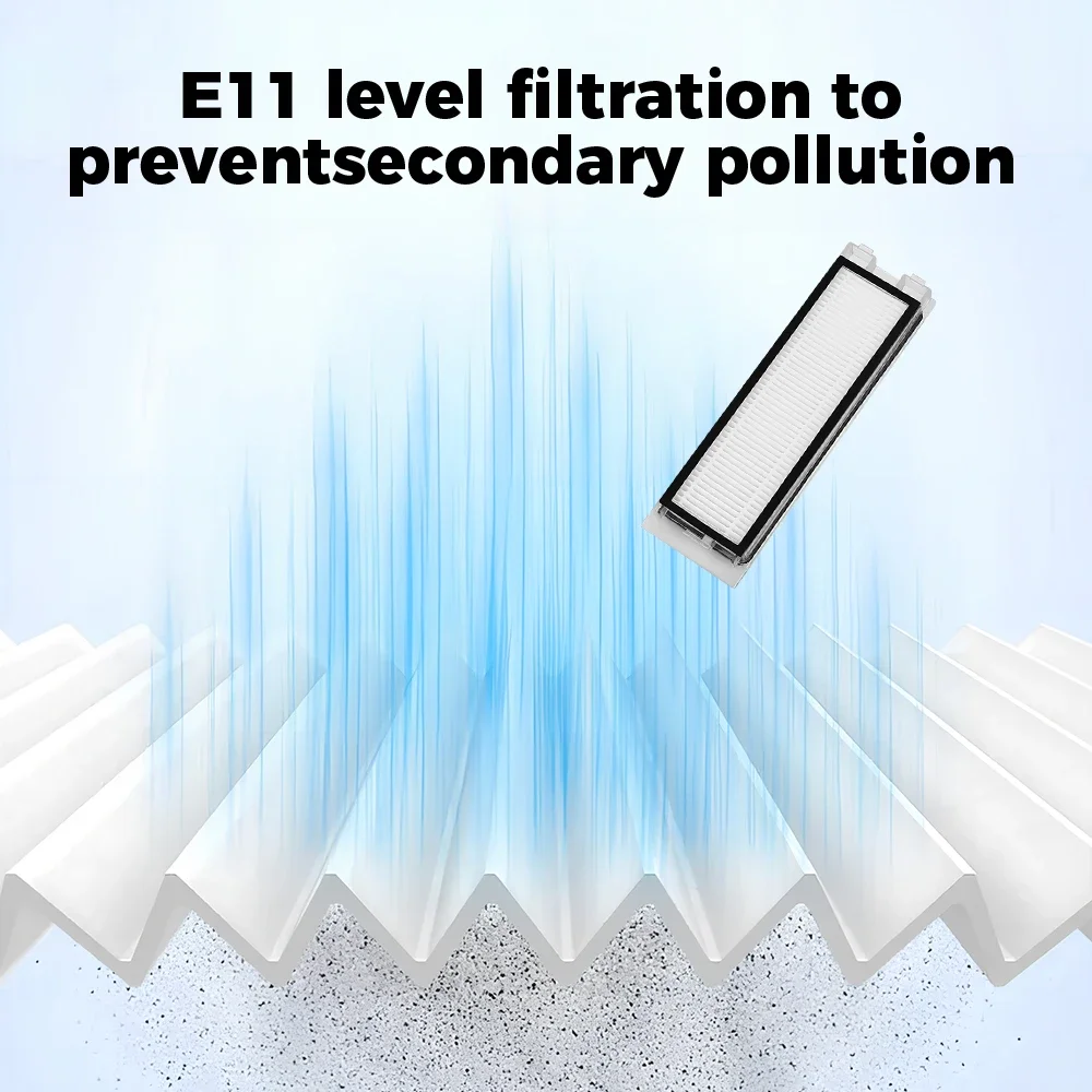 Roborock P10/Roborock Q Revo 진공 청소기 예비 부품 로봇 진공 HEPA 필터 액세서리 용 Hepa 필터 교체