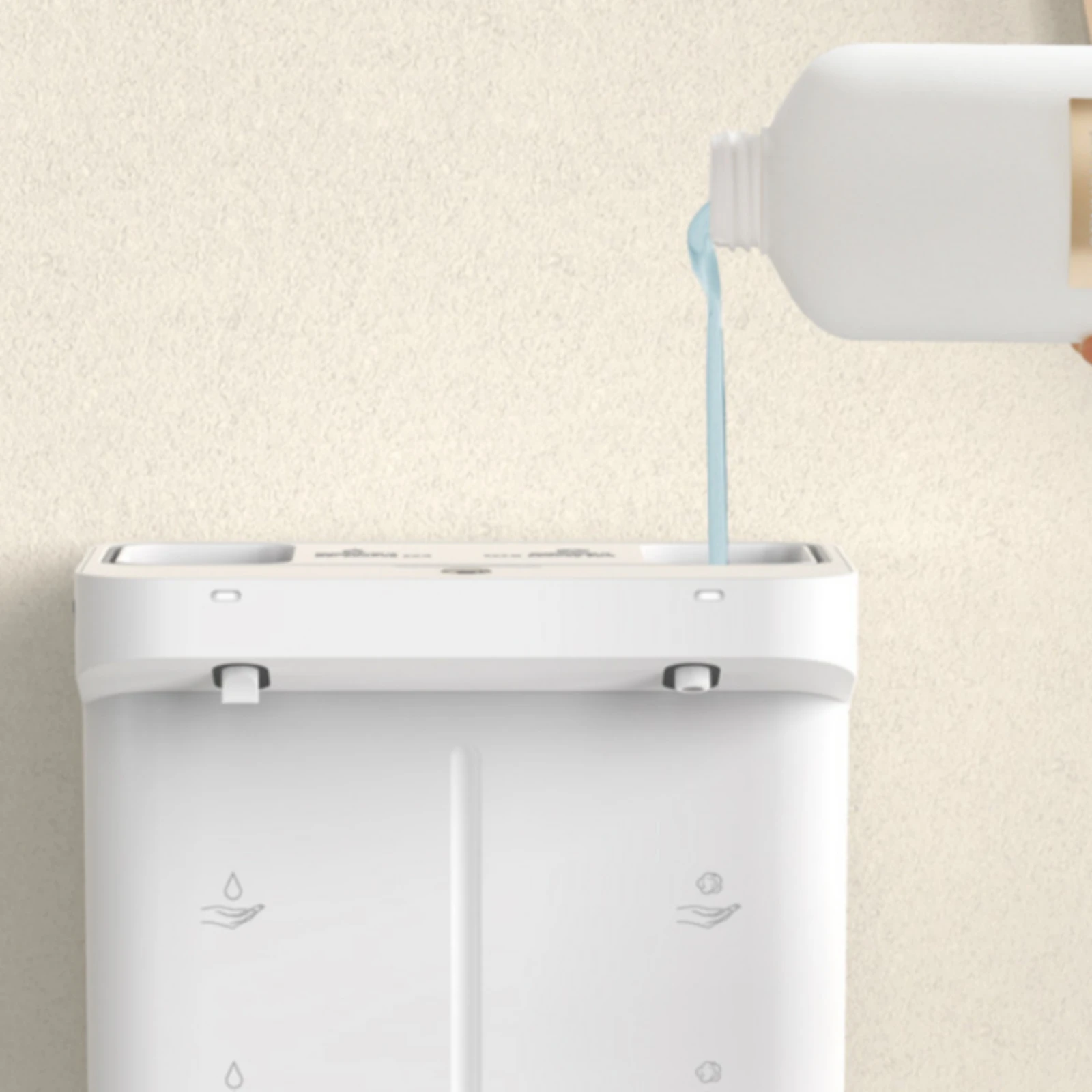 Automatic Foam Soap Dispenser Type-C Charging Wall Mounted Soap Dispenser Cleaning Supply Foaming Bathroom Item Waterproof