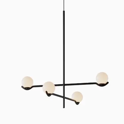 

Modern minimalist bedroom dining room French Internet celebrity designer lamp