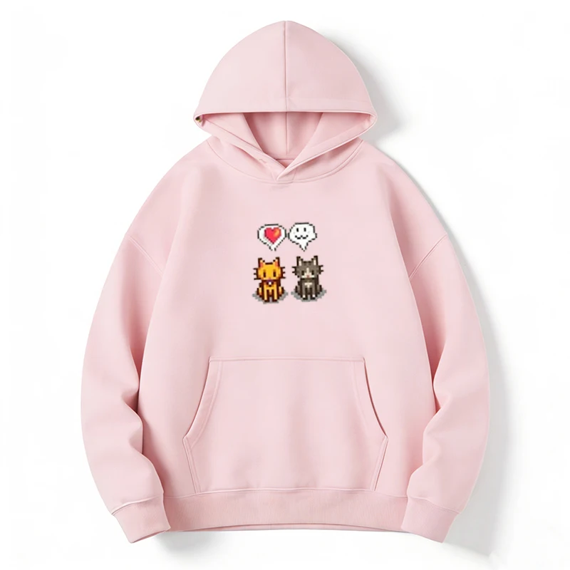 スターデューバレー フード付きスウェットシャツ スターデューバレー グラフィック パーカー パーカー 女性服 漫画 ゲームプレーヤー ギフト 女性用プルオーバー