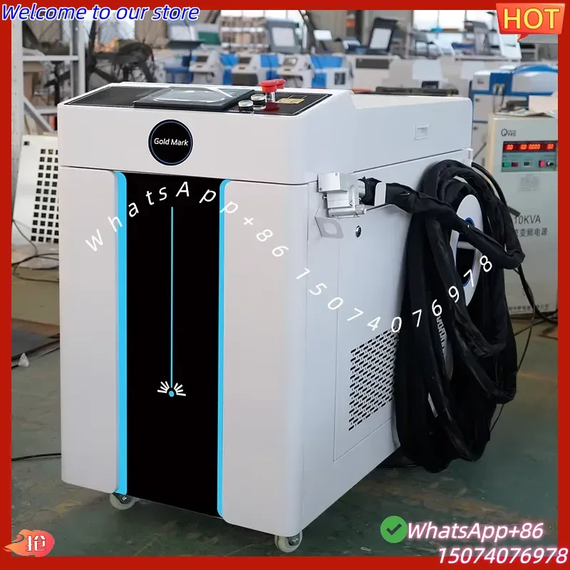 2026 Handheld Water Cooled Continuous Fiber Cleaner for Power Transmission Tower Maintenance Wood Stone Glass Cleaning