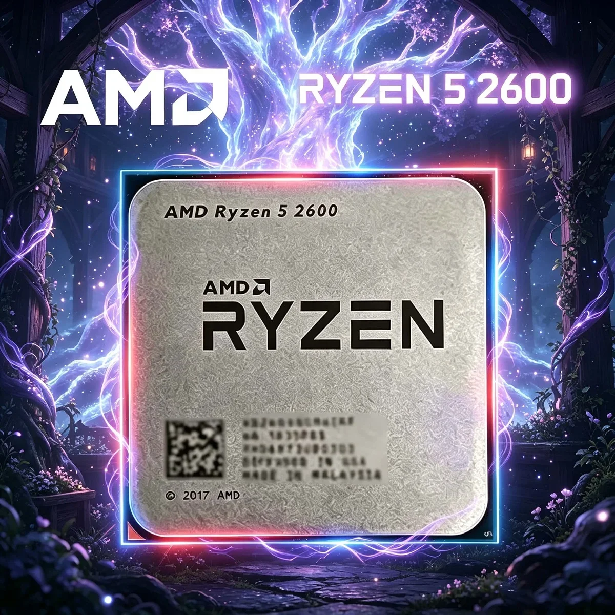 AMD Ryzen 5 2600 R5 2600 Gaming CPU Processor 3.4GHz Socket AM4 6-Core 12-Thread 100% Brand New and Original Hot Sale