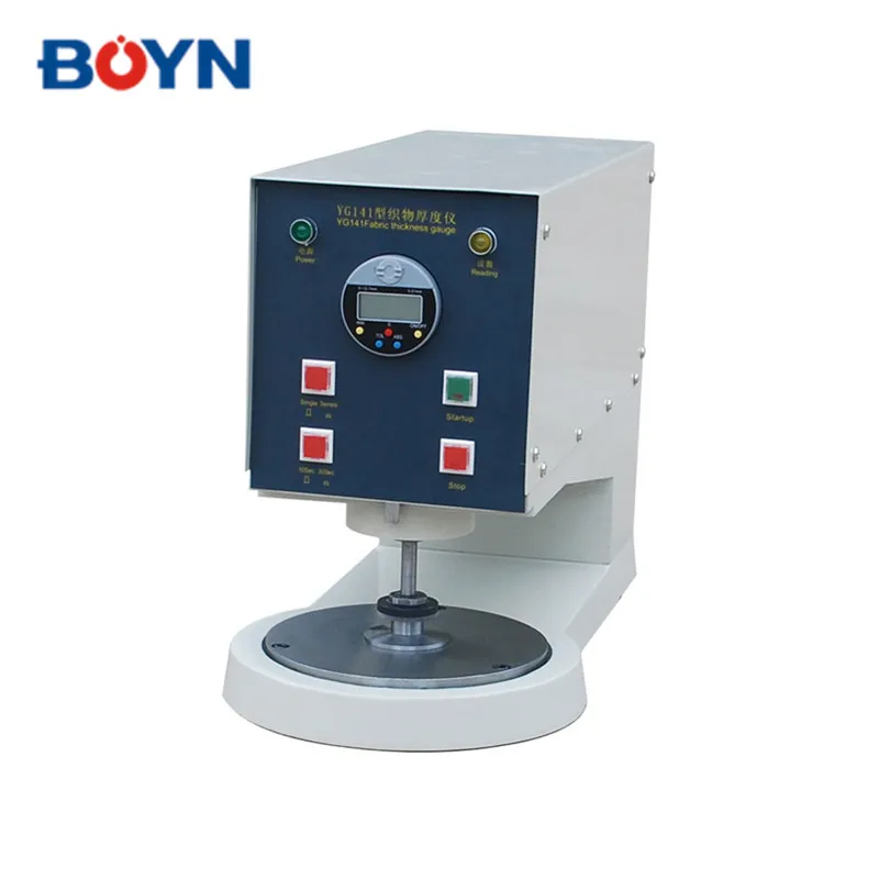 

YG141 Fabric Thickness Tester Fabric Thickness Gauge for Laboratory Use