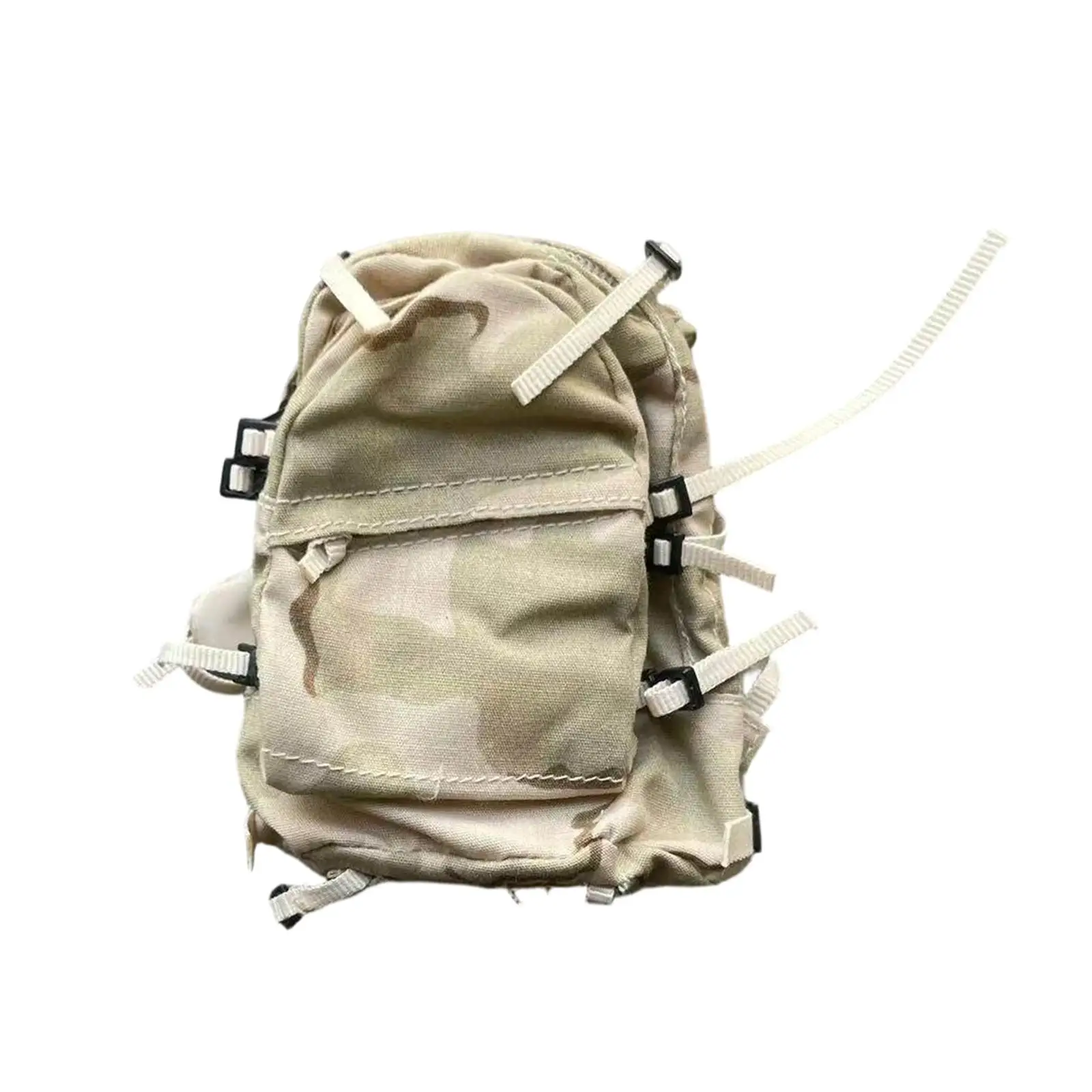 1/6 Scale Backpack Model, Mini Daypack Prop, Realistic Doll Rucksack Miniature Bag Decor for 12inch Doll Body Accessories
