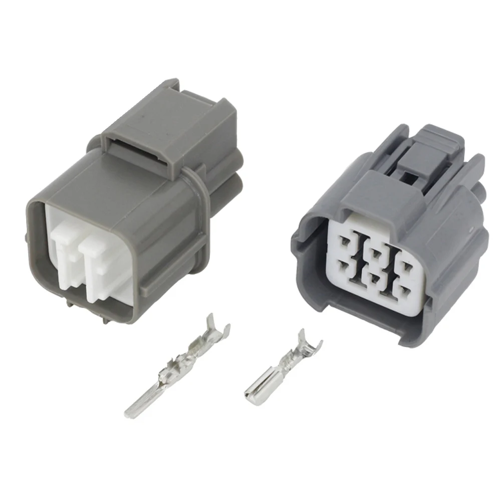 Waterproof Male Plug Wire Docking Connector Outdoor Automotive Connector With Terminal DJ7068-2-11 / 21 6P