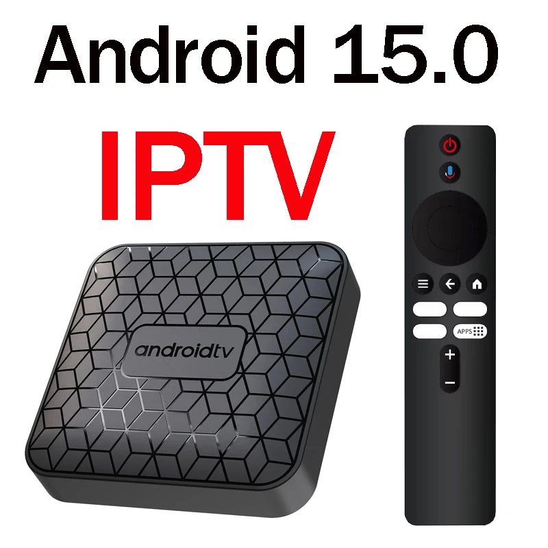 TV-Box Q96 Max Pro 8K 4K Android 15.0 Quad-Core 5G WLAN Sprachfernbedienung BT5.2 Unterstützt IPTV Streaming-Media-Player Smart Set-Top-Box