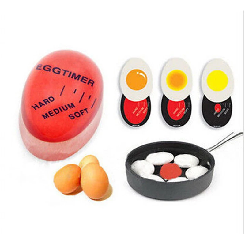 Egg Boil Timer Indicator Half Boil Shows Egg Doneness Mini Egg Boiler Brand New High Quality Kitchen Gadgets Practical