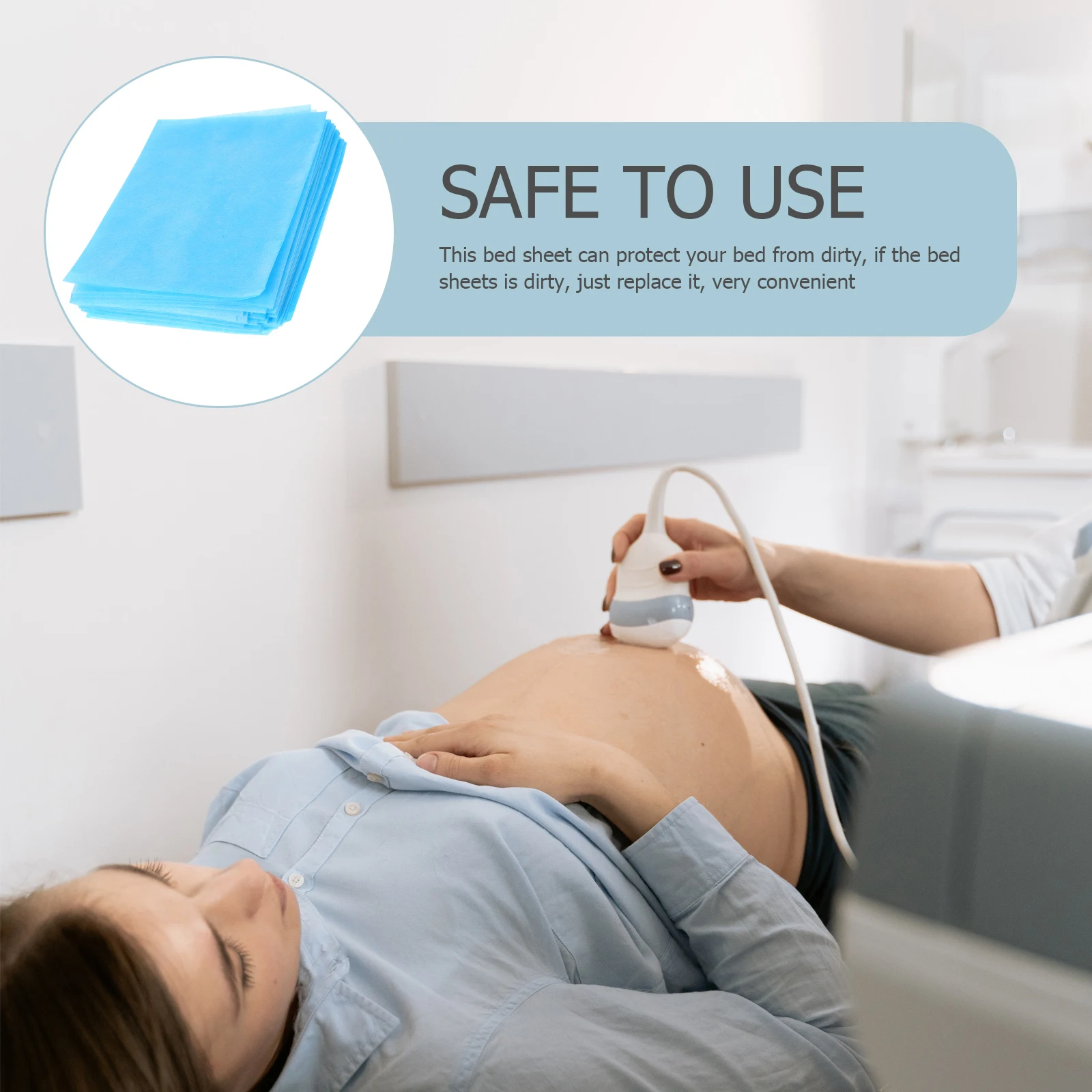 

20 шт. подушечки для беременных одноразовые водонепроницаемые простыни из нетканого материала покрывало для беременных лежащих женщин больница дома