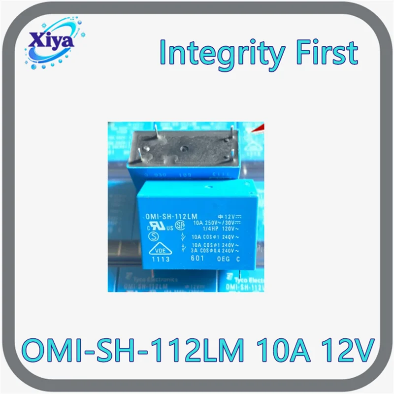 (5/20 Pieces) OMI-SH-112LM 12V 12VDC 4-Pin 10A Relay OMI-SS Series – 100% Brand New & Original Fast Shipping Integrity First