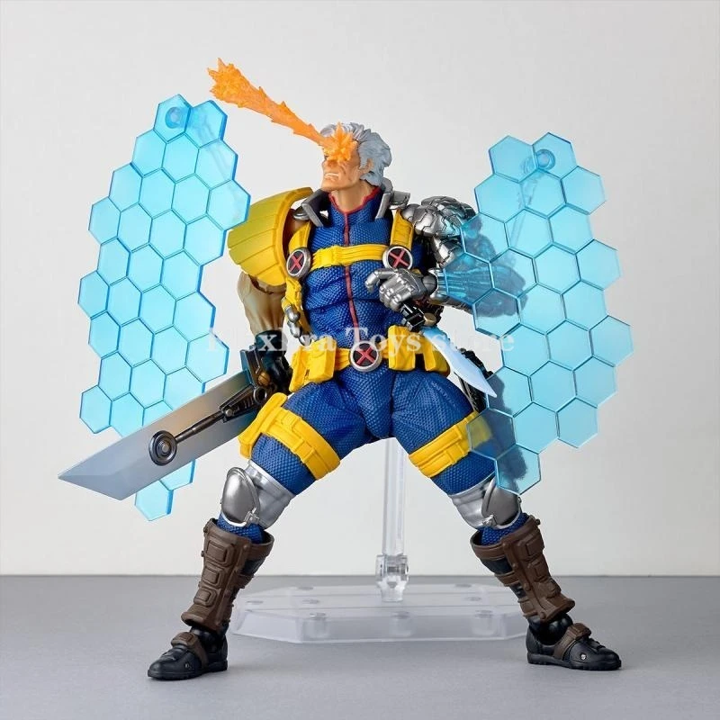 In-stock KAIYODO Gundam Technology Marvel Mountain Pass X-Men 1.5ver. Electro-Cable Action Figure Toy Collection Gift view 6