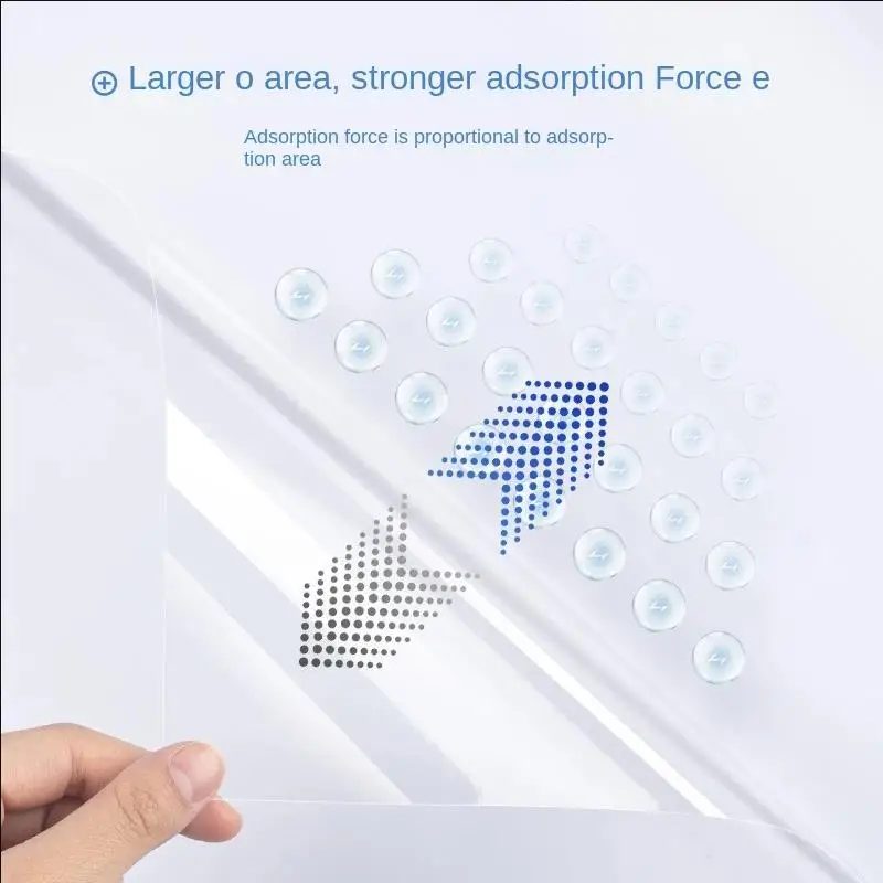 45CM Wall Protective Film Scratch-resistant Anti-dirty Does Not Hurt The Wall Transparent Electrostatic Wall Protection Stickers