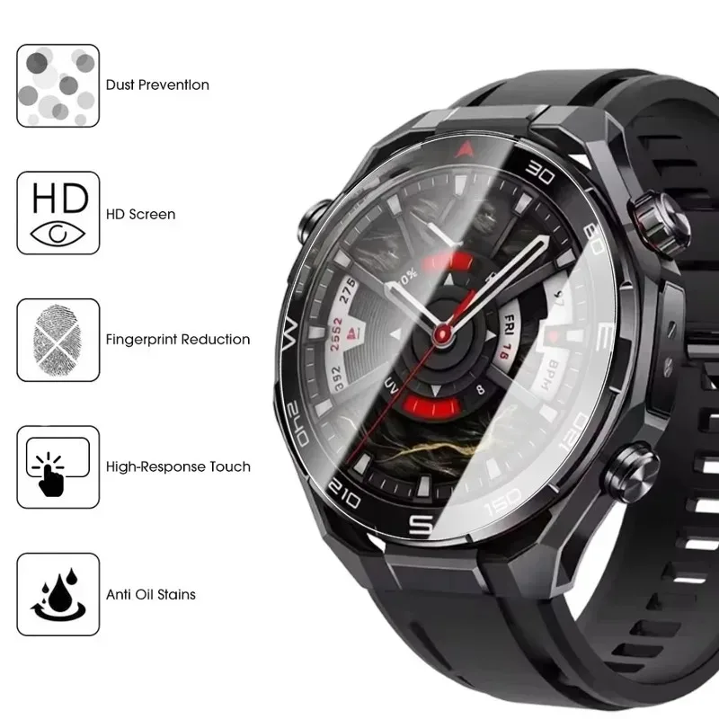 1-3Pcs Tempered Glass for Huawei Watch Ultimate 2 Screen Protector HD Anti-Scratch Easy Installation Protection Film Accessories