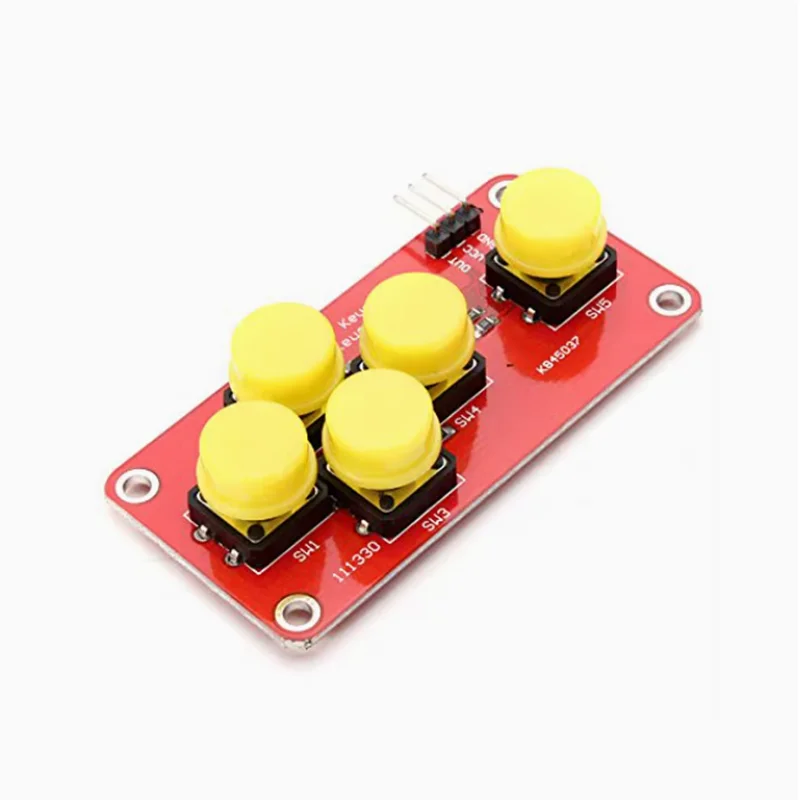 5pcs 10pcs AD Keyboard Simulate Five Key Module Analog Button for arduino Sensor Expansion Board