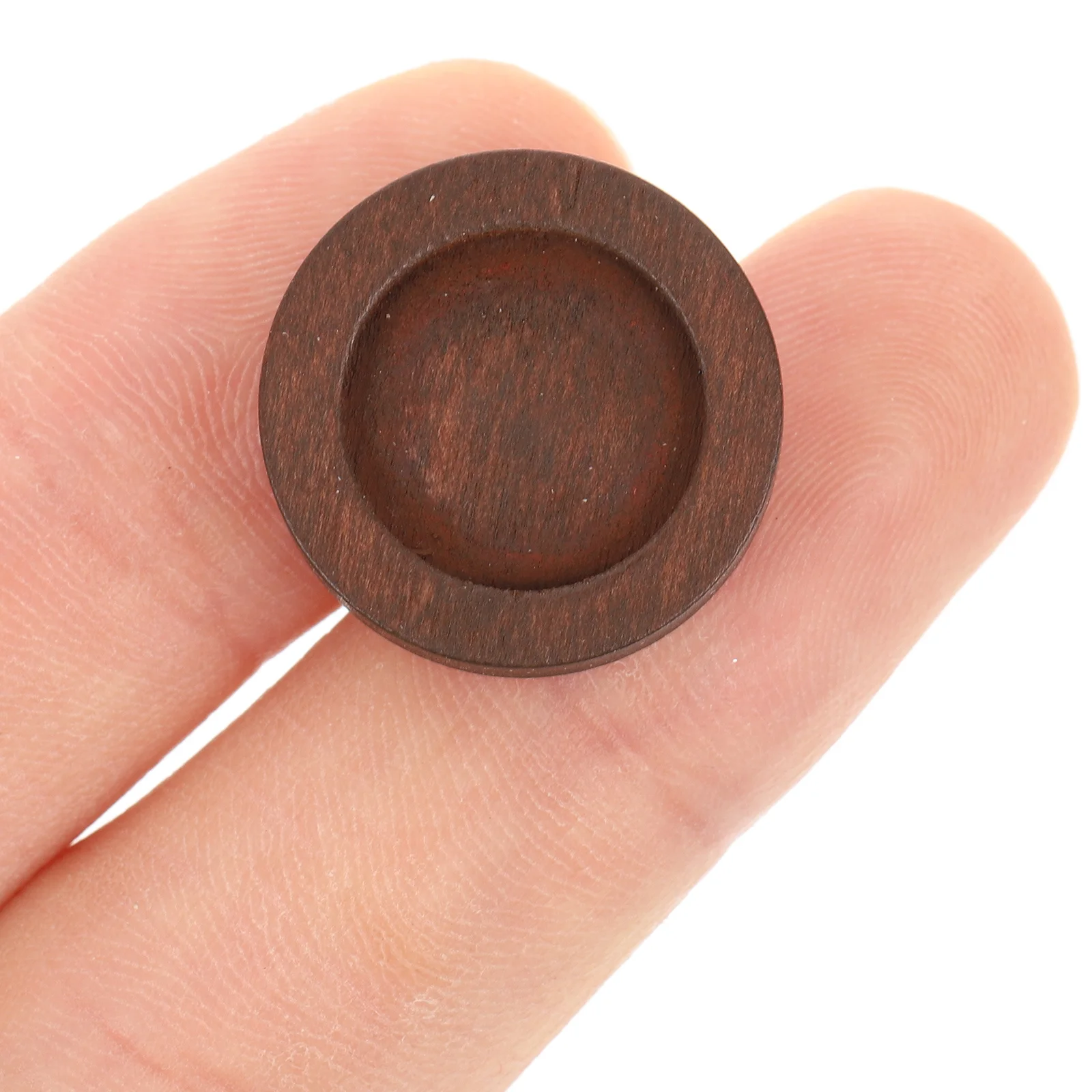 

30Pcs Wooden Earring Base Blanks DIY Earring Accessories Handmade Jewelry Crafting Supplies Gemstone Setting Trays
