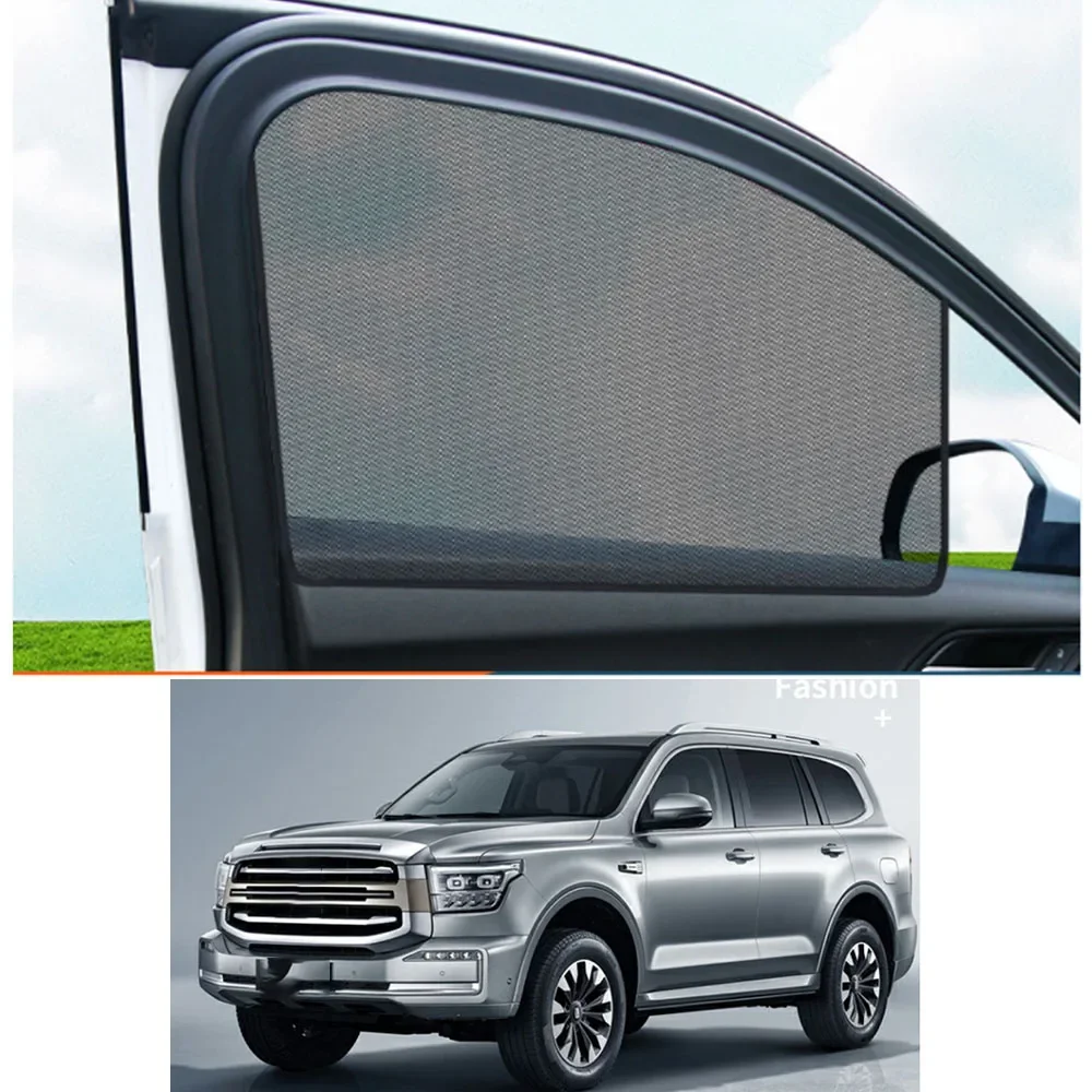 

Suitable for TANK 500 Magnetic Window Sunshade Front Windscreen Rear Side Curtain Sunshade