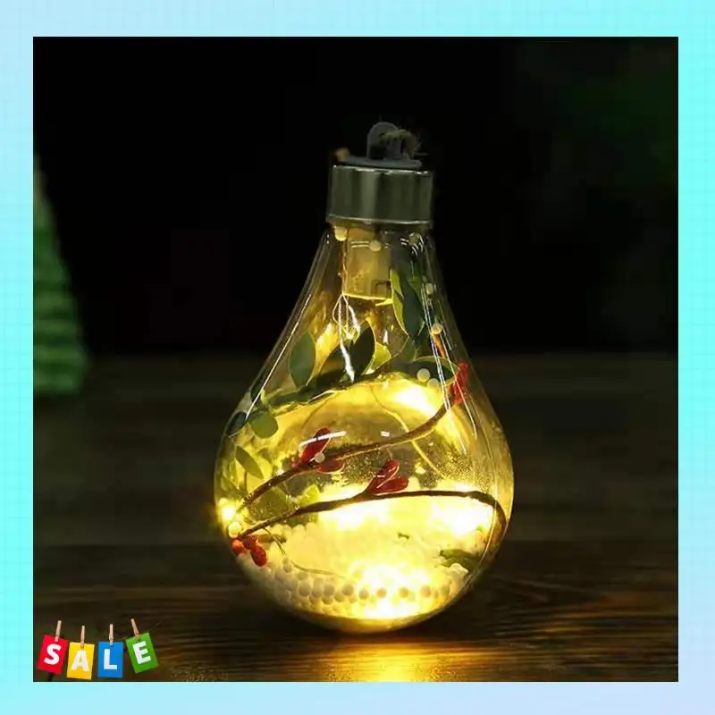 

A56X Christmas Decorations Transparent Christmas Ball Festival Pendant Gift Hollow Ball Chrsitmas Decoration