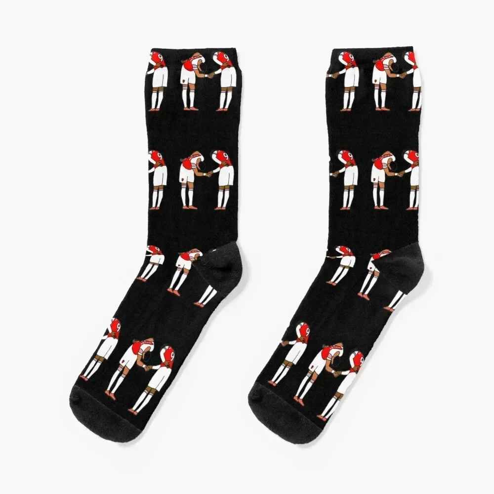 

Aubameyang and Lacazette Socks Christmas designer Socks For Man Women's