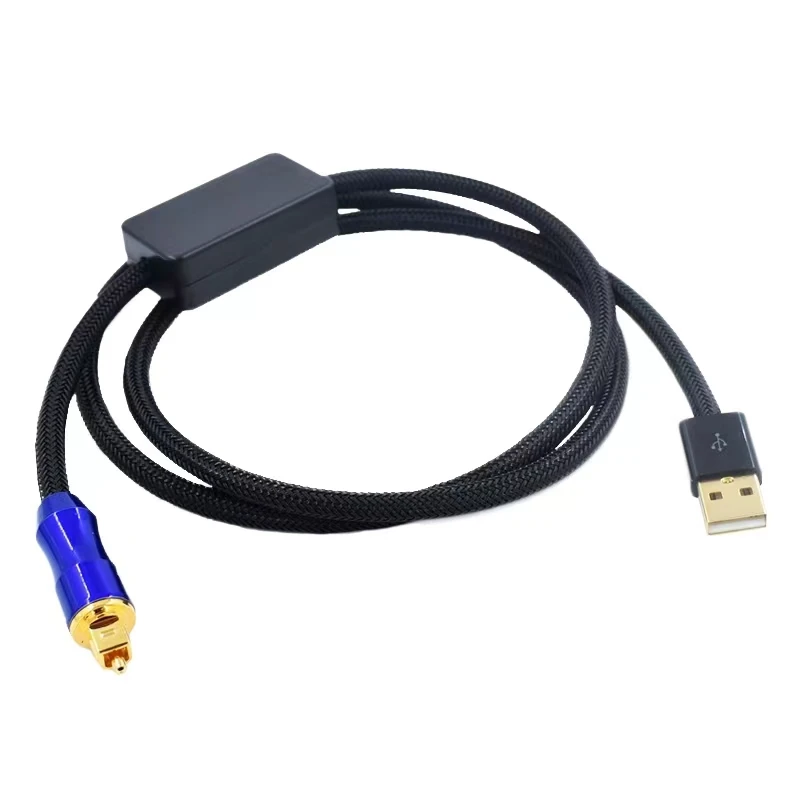 

HiFi Type C Type-C Micro USB A to Optical Fiber Audio Cable for Android Mobile Phone Connection Power Amplifier Speaker