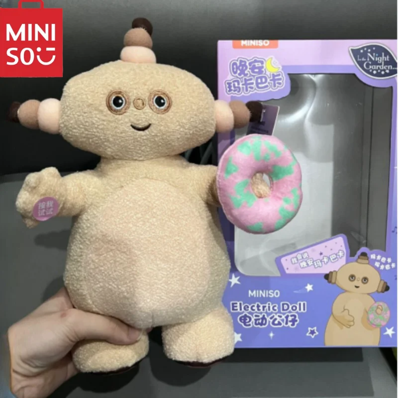 

Miniso Makka Pakka Good Night Sound Series Electric Doll Cute Standing Clapping Plush Toy Pillow Children's Toy Birthday Gift