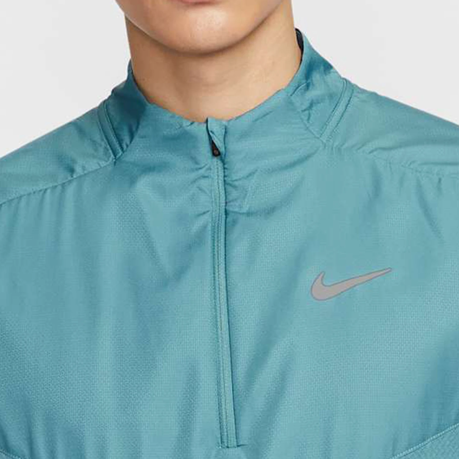 تي شيرت نايك الرسمي الجديد للرجال نصف سحاب طارد للماء بأكمام طويلة FZ1116-006