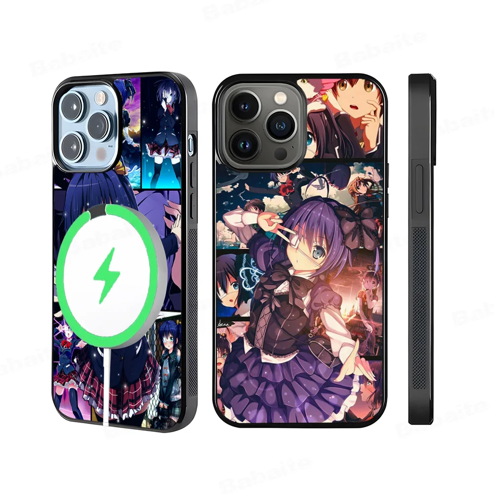 

Chuunibyou Rikka Takanashi Cell Phone Case Magnetic Case For IPhone 16 14 13 12 11 15 Pro Max For Magsafe Wireless Charge Cover