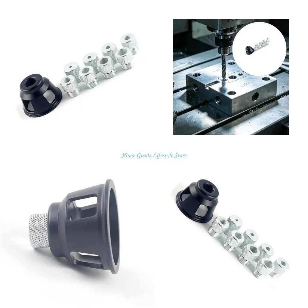 E74E 8 Hole Aluminum Alloy Blind Hole For Professional Woodworking And DIY Furniture Making AntiCorrosion Design