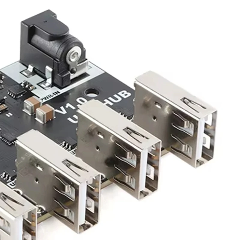 USB Conector XL-USB USBHUB USB2.0 HUB Hub 4-Port Controller USB 2.0 Expansion Module 40MB/S CH334 Chip-DT30