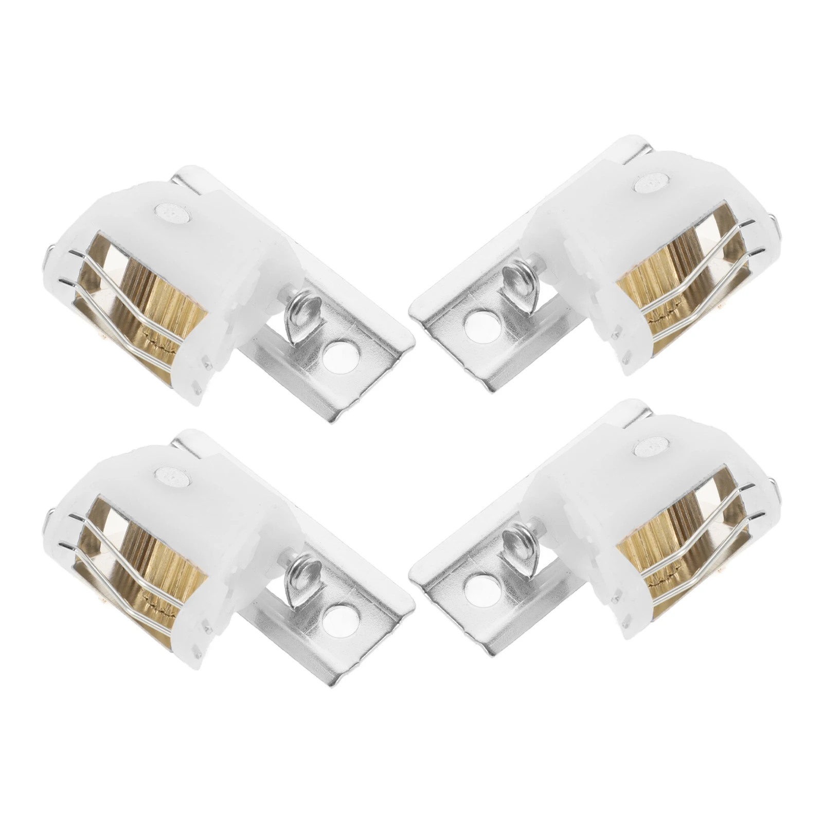 

4 Pcs Roman Curtain Rope Lock Roller Shade Hardware Accessories Blind Pull Cord Knob Blinds
