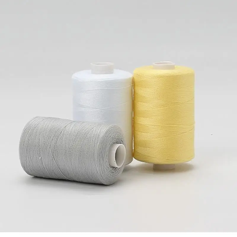 402 Sewing Thread 100% Polyester Single Roll Of 1000 Yards Household Sewing Machine Line Hand-Stitched Clothes Wire