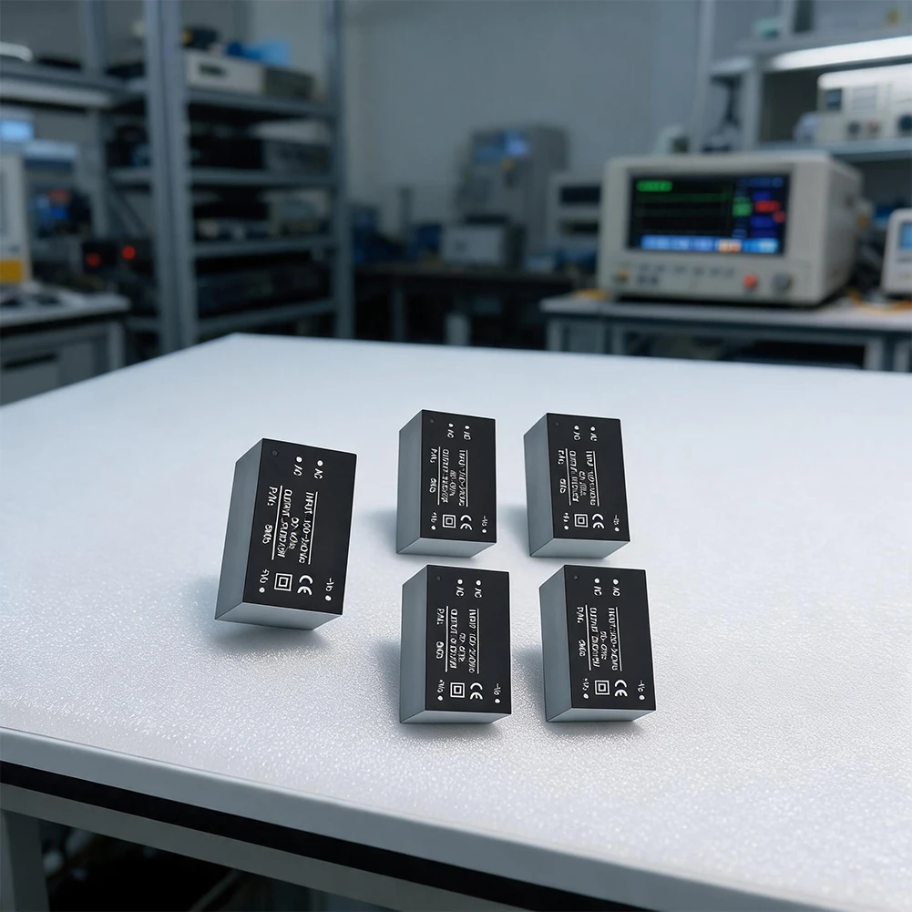 Isolated AC-DC Power Supply Module 5W 220V to 5V 1000mA 35.5x20mm for Industrial Automation and Data Acquisition