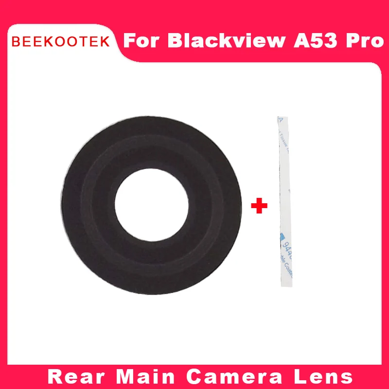 New Original Blackview A53 Pro Back Camera Lens Rear Main Camera Lens Glass Cover For Blackview A53 Pro Smart Phone