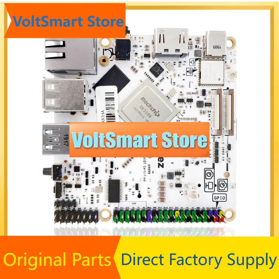 VoltSLeez SBC P710 Rockchip RK3399 Android 9.0 Cotex Six Core SBC/Single Board Computer 4GB+16GB With Ubuntu Debian