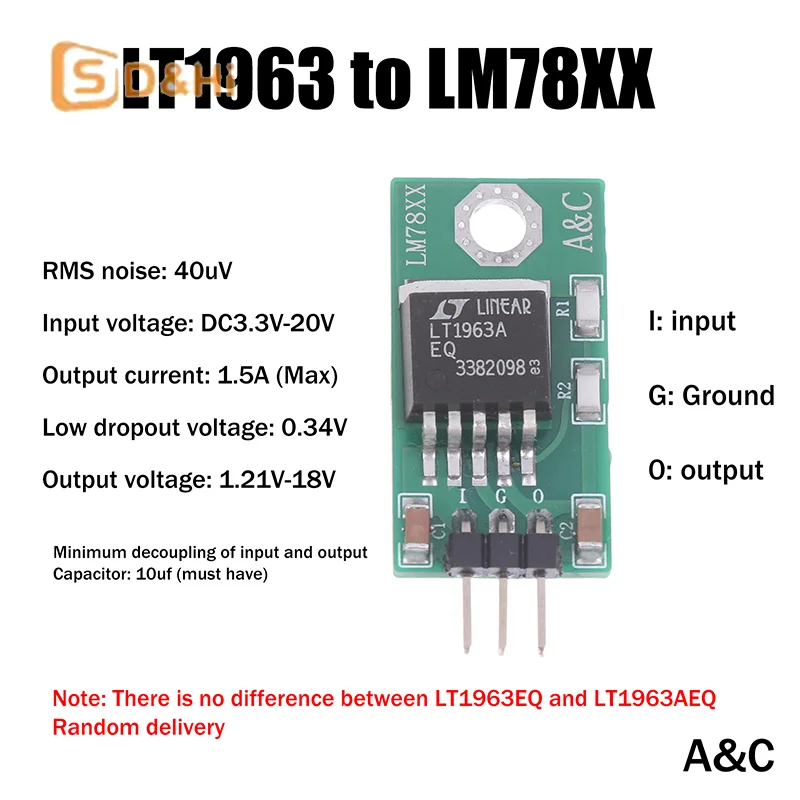 LT1963 - 7805 Conve…