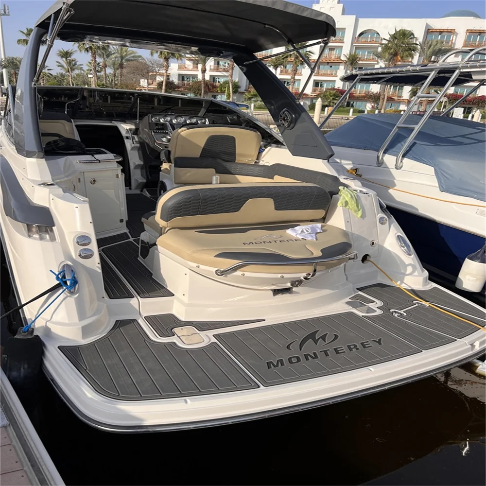 2018 Monterey 378 SE Swim Platfrom Step Pad Boat EVA Foam Faux Teak Deck Floor