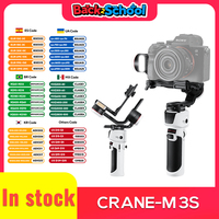 ZHIYUN Official CRANE M3S Handheld Camera Stabilizer Gimbal Bluetooth Shutter Gimbals for Mirrorless Cameras for Sony Canon Niko