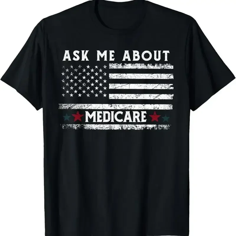 Ask Me About Medicare Health Insurance Consultant Agent Cool T Shirt