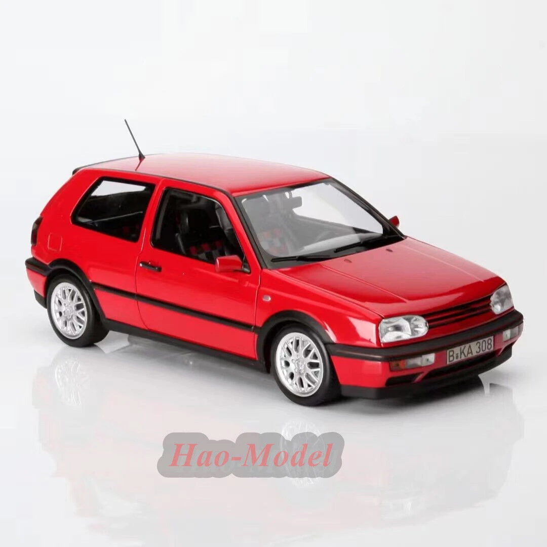 NOREV 1/18 For VW Golf GTI 1996 Flash Alloy Diecast Car Model Toys Boys Birthday Gifts Hobby Display Collection Simulation Red