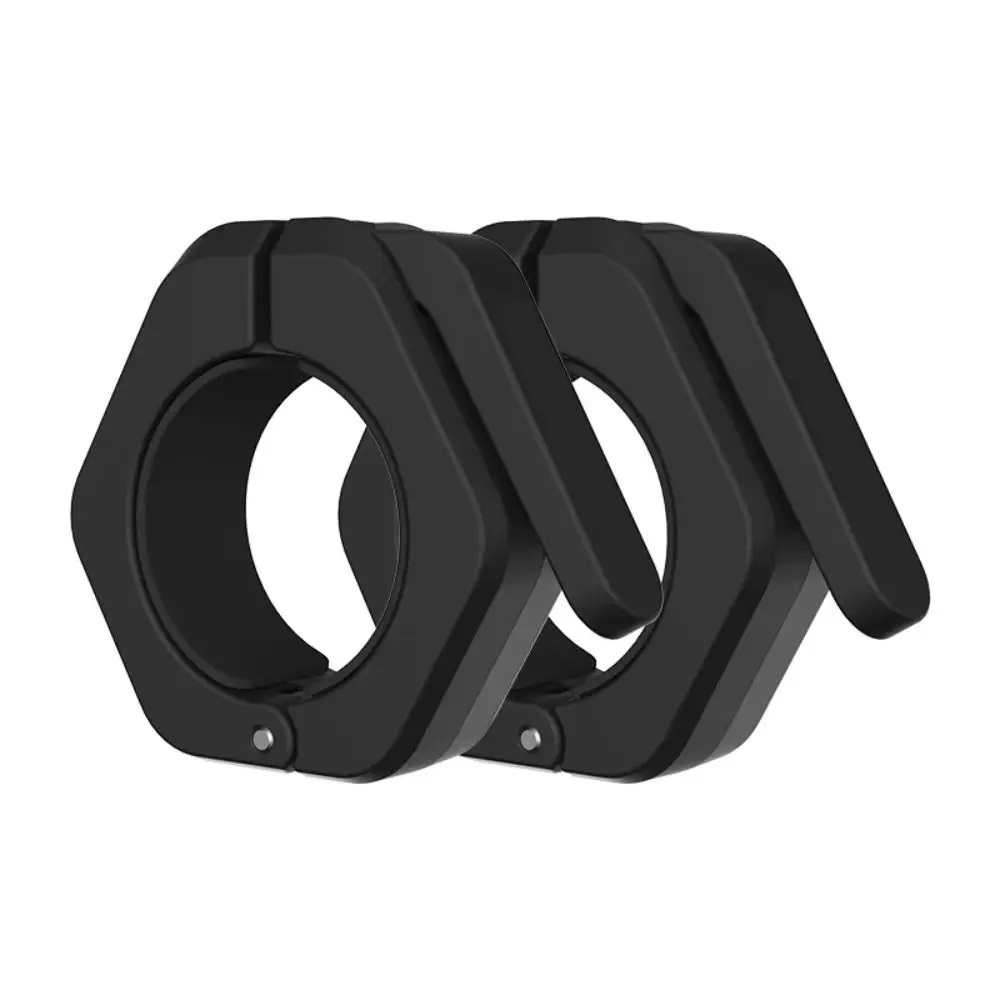 Magnetic Weightlifting Barbell Clamps Hexagon Deadlift Barbell Spin Lock Universal Quick Release Barbell Collars Ezor Bar
