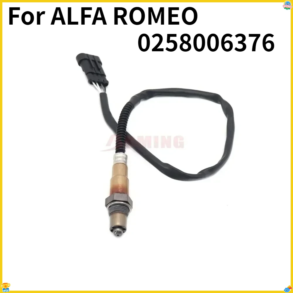 

0258006376 NEW Car Air Fuel Ratio Lambda Oxygen Sensor For Alfa Romeo 147 156 166 GT Fiat Panda Doblo Cargo 0258986615 46762182