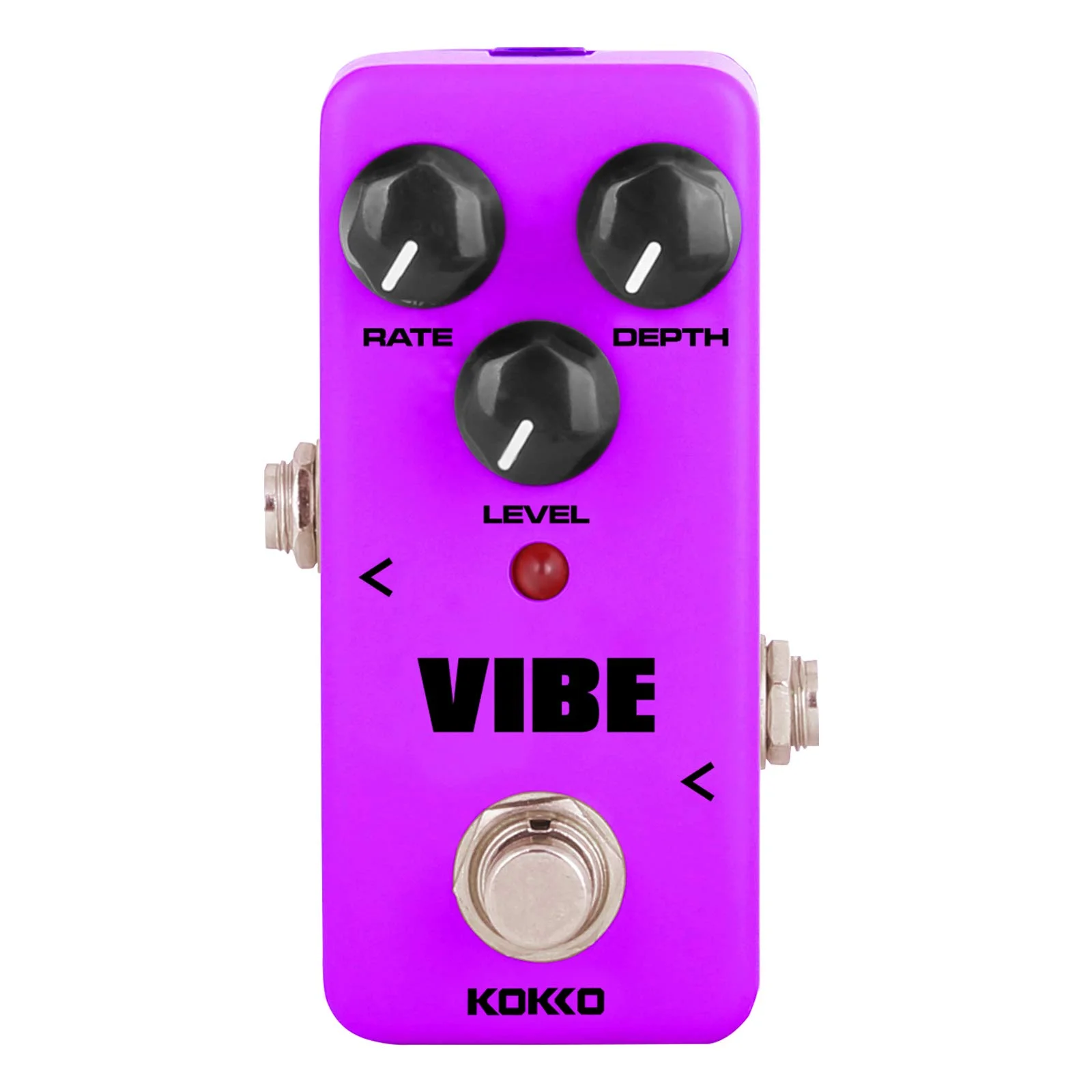 Guitar Mini Effects Pedal Vibe，Analog Rotary Speaker Effect Sound Processor Portable Accessory for Guitar and Bass，True Bypass