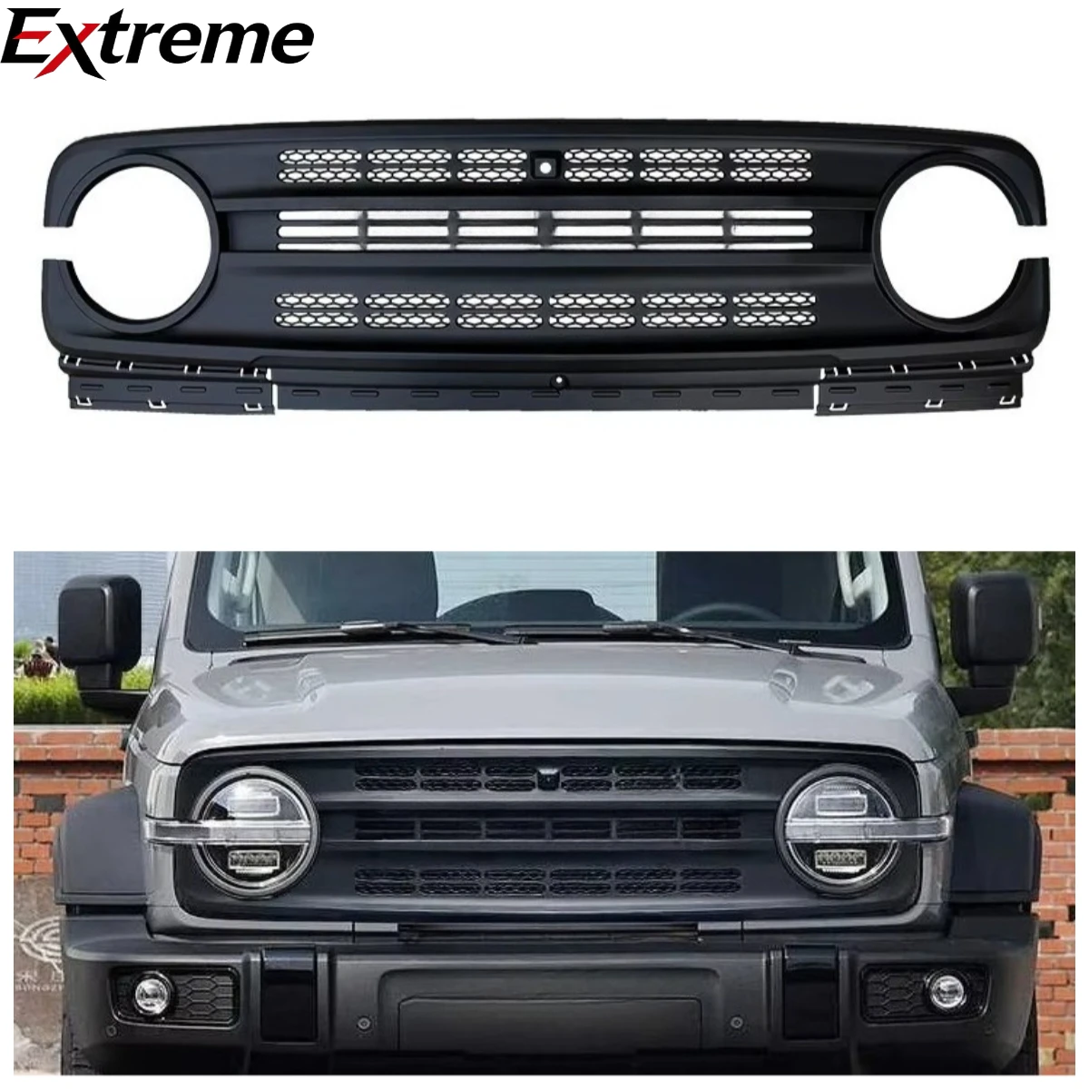

Off-road Modification Front Grille Top Upgrade Accessory for GWM Tank 300' Buy Cars for tank 300