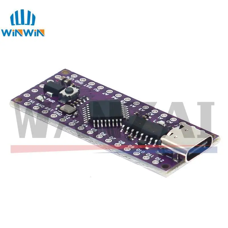 LGT8F328P-LQFP32 MiniEVB TYPE-C Sostituisci nano V3.0 con scheda di sviluppo oscillatore a cristallo