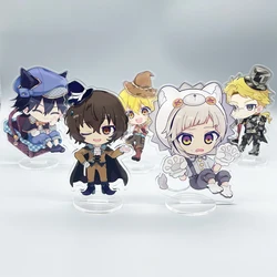 JP Anime Bungou Figure Cosplay Acrylic Dog Desktop Stands Nakajima Atsushi Dazai Osamu Edogawa Rampo Plate Fans Gift